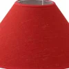 Carolin Lampskärm Ø25cm Röd
