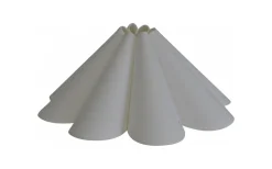 Carolin Lampskärm Ø52cm Vit