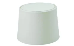 Carolin Lampskärm Med Lock Ø24cm Vit
