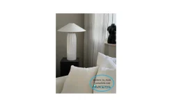 Carolin Låg Lampskärm Ø50cm Vit