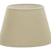 Carolin Oval Lampskärm 20cm Creme
