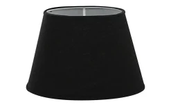 Carolin Oval Lampskärm 25cm Svart