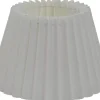 Carolin Plisserad Lampskärm Ø21cm Vit
