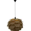 Carpatica Taklampa 60cm Brun Fanér