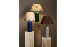 Carter Lampfot 35cm Blå
