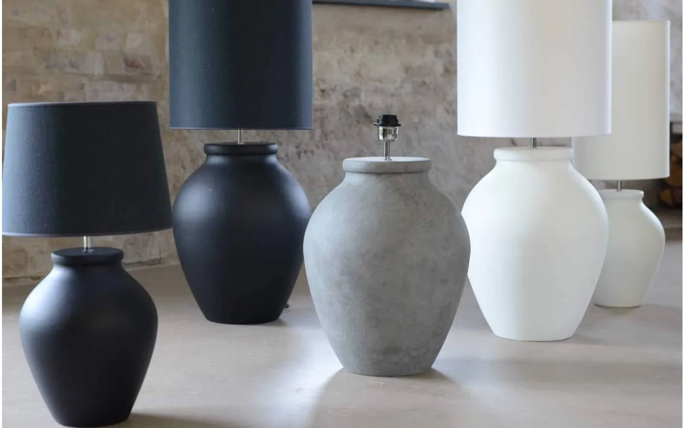 Casagrande Lampfot 54cm Vit