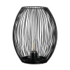 Casolare Lanterna 24 cm Svart med LED