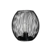 Casolare Lanterna 18 cm Svart med LED