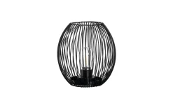 Casolare Lanterna 18 cm Svart med LED