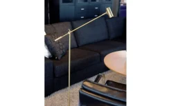 Cato Golvlampa 134cm LED GU4 Dimbar Mässing