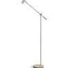 Cato Golvlampa 134cm LED GU4 Dimbar Nougat/Mässing