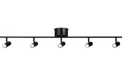 Cato Takspotlight 120cm LED 5x4W Mattsvart