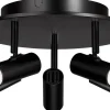 Cato Takspotlight 29cm LED 5x3W Mattsvart