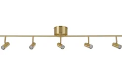 Cato Takspotlight 120cm LED 5x4W Mässing
