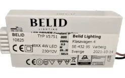 Cato Transformator LED med vriddimmer 12V DC Max 6W