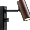 Cato Vägglampa LED GU4 Oxid/Svart