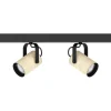 Cayuca Takspotlight 58cm GU10 LED 3000K 4x3W Svart