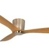 Cetus II 132cm Takfläkt Nickelfärgad Motor, Ek Blad
