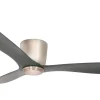Cetus II 132cm Takfläkt Nickelfärgad Motor, Antracit Blad