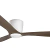 Cetus II 132cm Takfläkt Vit Motor, Valnötsblad