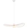 Chapeau Taklampa 60cm E27 matt vit