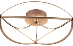 Charivari Plafond LED 62cm matt mässing