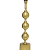 Charlotta Lampfot 60cm Mässing