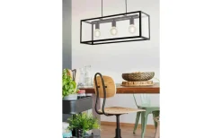 Charterhouse Taklampa 73cm 3L Svart/Klar Gl.