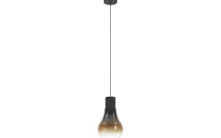 Chasely Fönsterlampa 20cm Svart/Brun Ombré
