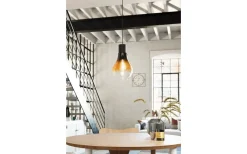 Chasely Fönsterlampa 20cm Svart/Brun Ombré