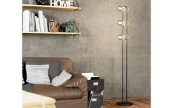 Chieveley Golvlampa 141cm Svart/Trä