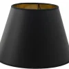 Chintz Lampskärm Ø34cm Svart/Guld