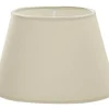 Chintz Oval Lampskärm 33cm Beige