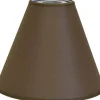 Chintz Toppringskärm Ø22cm Brun