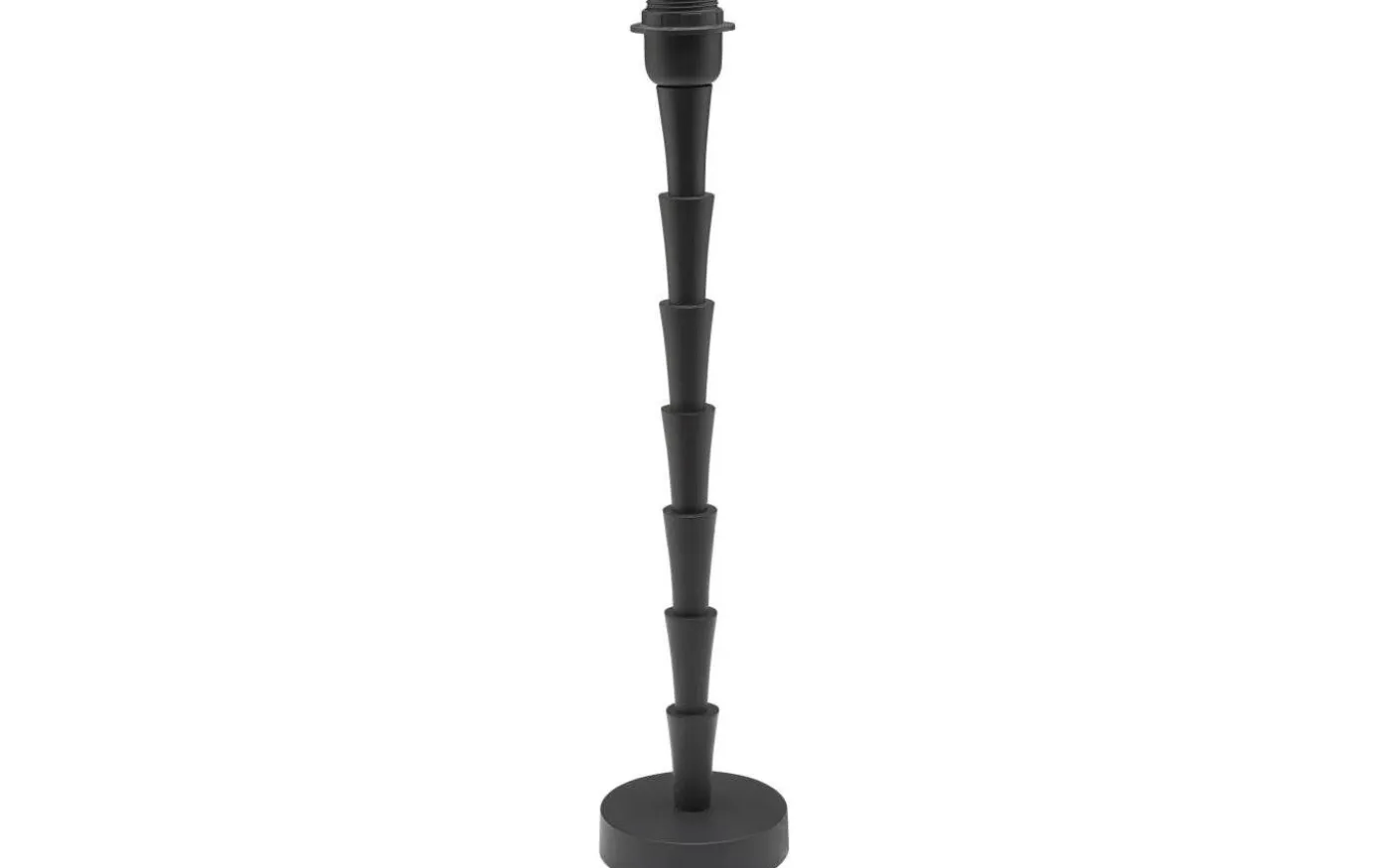 Chloe Lampfot 48cm Matt Svart