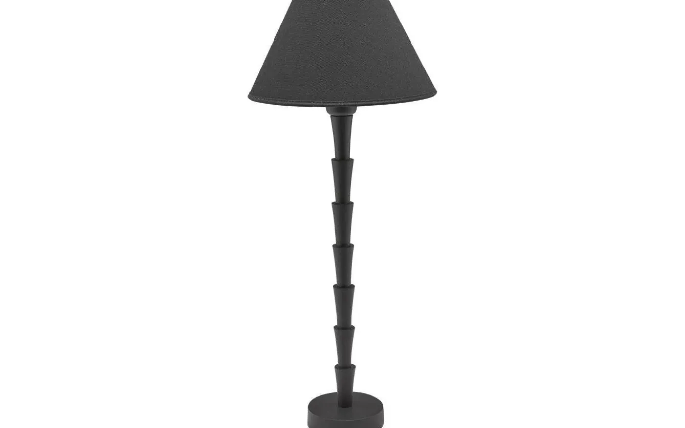 Chloe Lampfot 48cm Matt Svart
