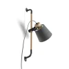 Choupette Vägglampa Svart/Grå
