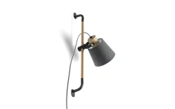 Choupette Vägglampa Svart/Grå