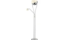 Chris Golvlampa LED uplight krom