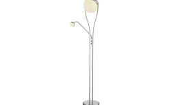 Chris Golvlampa LED uplight krom