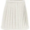 Cia Toppringskärm Ø20cm Plissé Offwhite