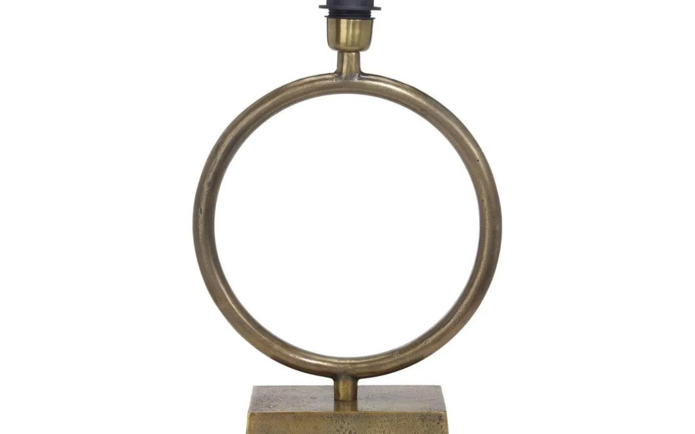 Circle Lampfot 43cm Råmässing