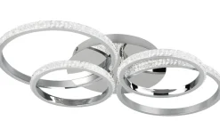 Cires Plafond LED krom/kristalleffekt 4000K