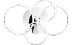 Cires Plafond LED krom/kristalleffekt 4000K