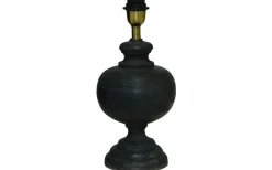 Clark Lampfot 37cm Antik Svart