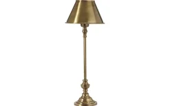 Classic Metallskärm Ø19cm Antikmässing
