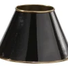 Classic Metallskärm Ø22cm Svart/Antikmässing