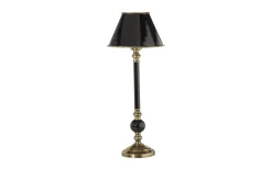 Classic Metallskärm Ø19cm Svart/Antikmässing