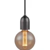 Classic Pendel Med E27-Sockel Gun Black