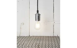Classical Sladdställ Zink E27 3,5m Textilkabel